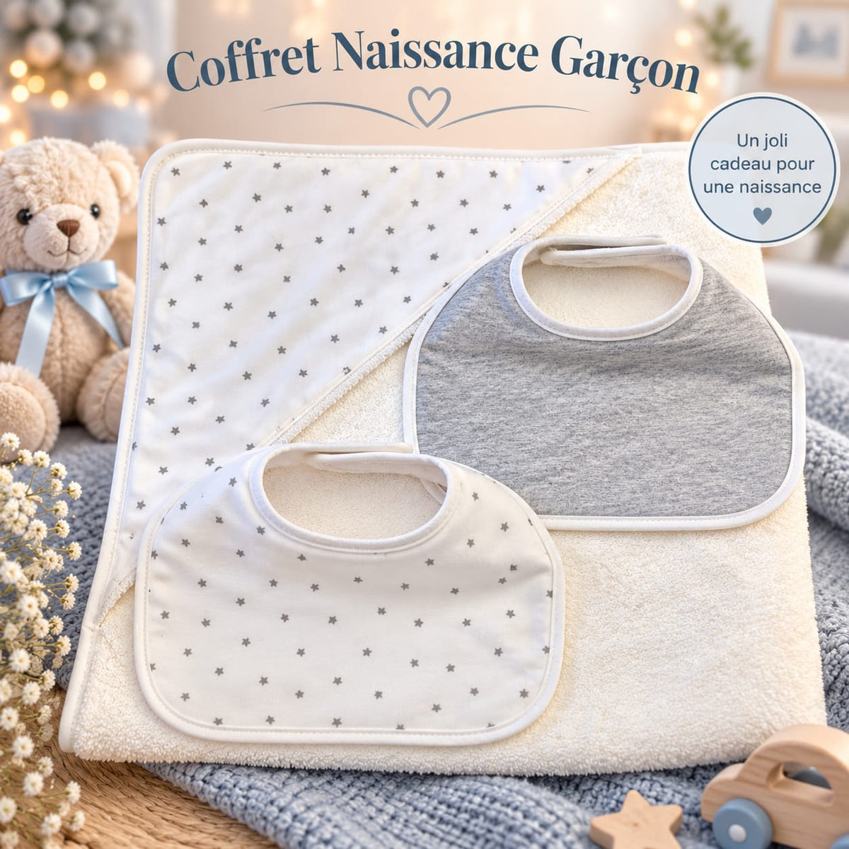 Coffret Naissance Gris